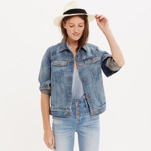 Madewell EUC Jean jacket Elbert wash XL